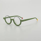 Sinjin Round Acetate Personalized Eyeglasses Frames Round Frames Southood